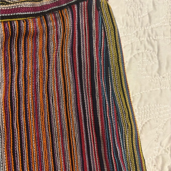 Trina Turk Multicolor Striped Wide-Leg Pants size 8 - Picture 8 of 9